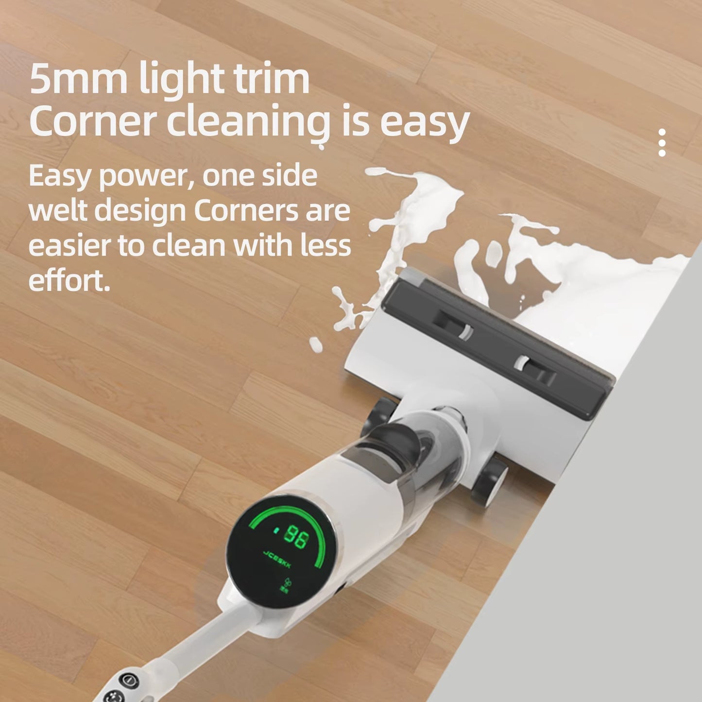850Ml Water Tank Vacuum Cleaners Floor Care Washing Vacuum Cleaner 4 in 1 Portable Wet and Dry Cordless Vacuum Cleaner