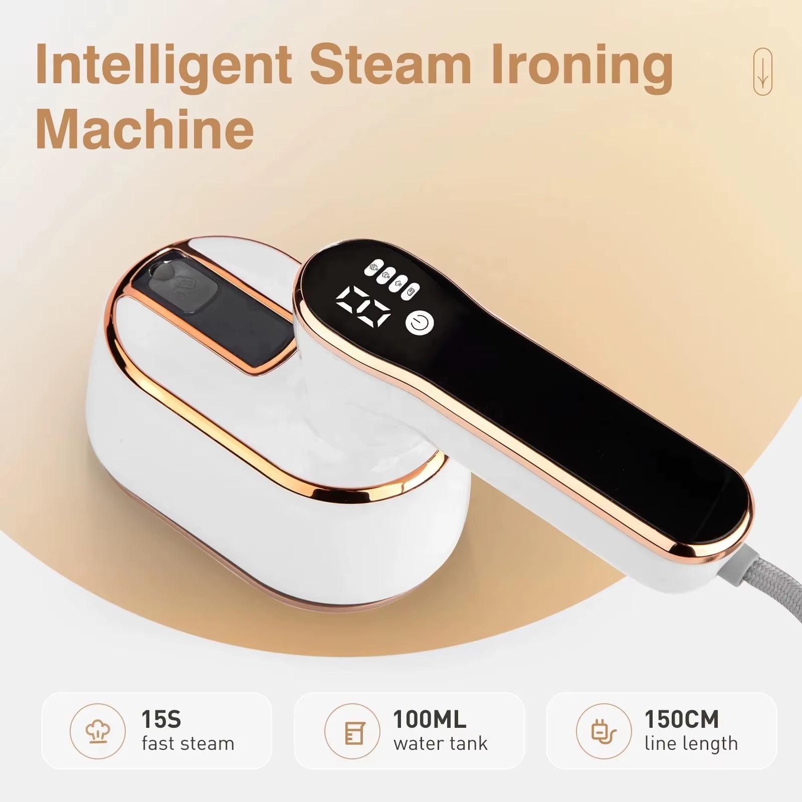 Introducing the PANCERKA Steamer Iron! This dual-use mini ironing machine is portable and handheld, perfect for travel. With three adjustable steam speeds, it tackles tough wrinkles effortlessly, keeping your clothes looking fresh anytime, anywhere!