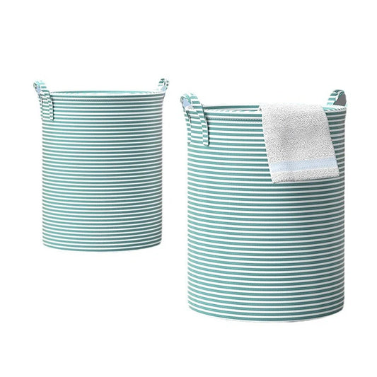 Foldable round Dirty Clothes Laundry Basket Household Bathroom Storage Bucket Toy Clothes Storage Bag Organizer