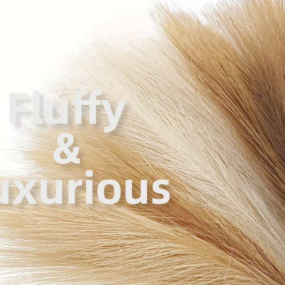 Enhance your decor with 6PCS artificial pampas grass! Perfect for DIY floral arrangements, weddings, or home and Christmas decorations. Elegant and long-lasting for any occasion!