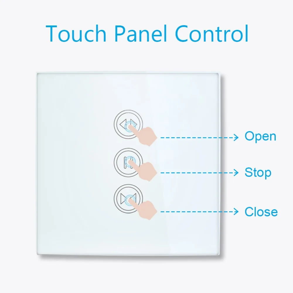 Transform your home with the Tuya Smart WiFi Curtain Blinds Switch! Control your roller shutters effortlessly via Google Home, Alexa, or the Smart Home app. Enjoy timer functions for added convenience!