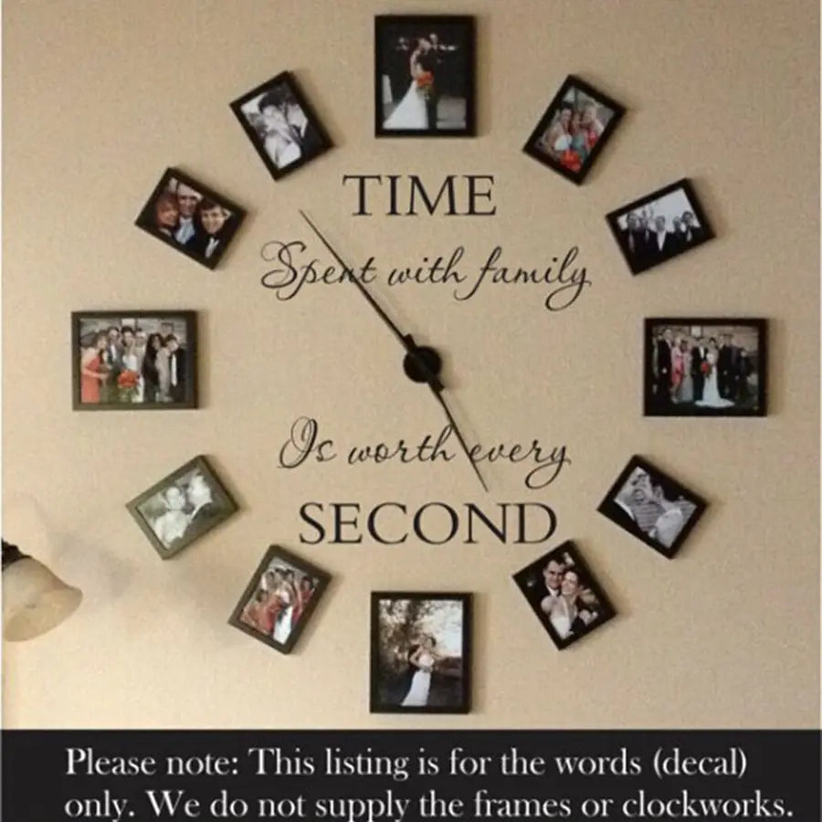 Transform your space with our Modern Home Wall Decal! This stylish family wall sticker adds a contemporary touch to your decor, enhancing any room without the need for photo frames. Perfect for living rooms, bedrooms, and more!