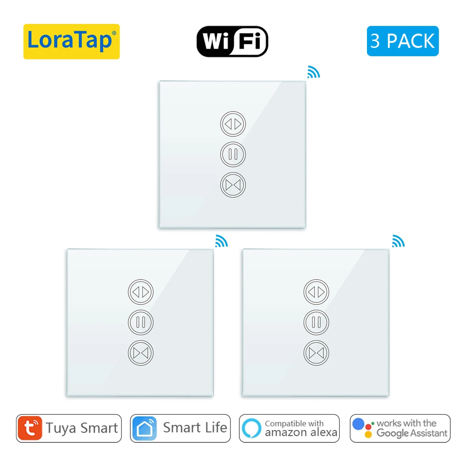 Transform your home with the Tuya Smart WiFi Curtain Blinds Switch! Control your roller shutters effortlessly via Google Home, Alexa, or the Smart Home app. Enjoy timer functions for added convenience!