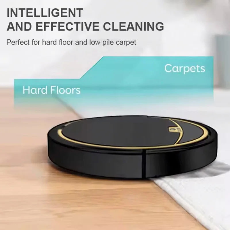 Robot Sweeper Vacuum Cleaner with Water Tank,3In1 Wet&Dry Intelligent Robot,Remote App Control,Robotic Vacuum Cleaners for Home