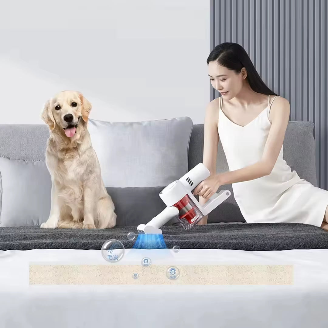 XIAOMI MIJIA Wireless Vacuum Cleaners 2 Sweeping and Mopping Cleaning Tools 150AW Cyclone Suction High-Speed Mite Removal Brush