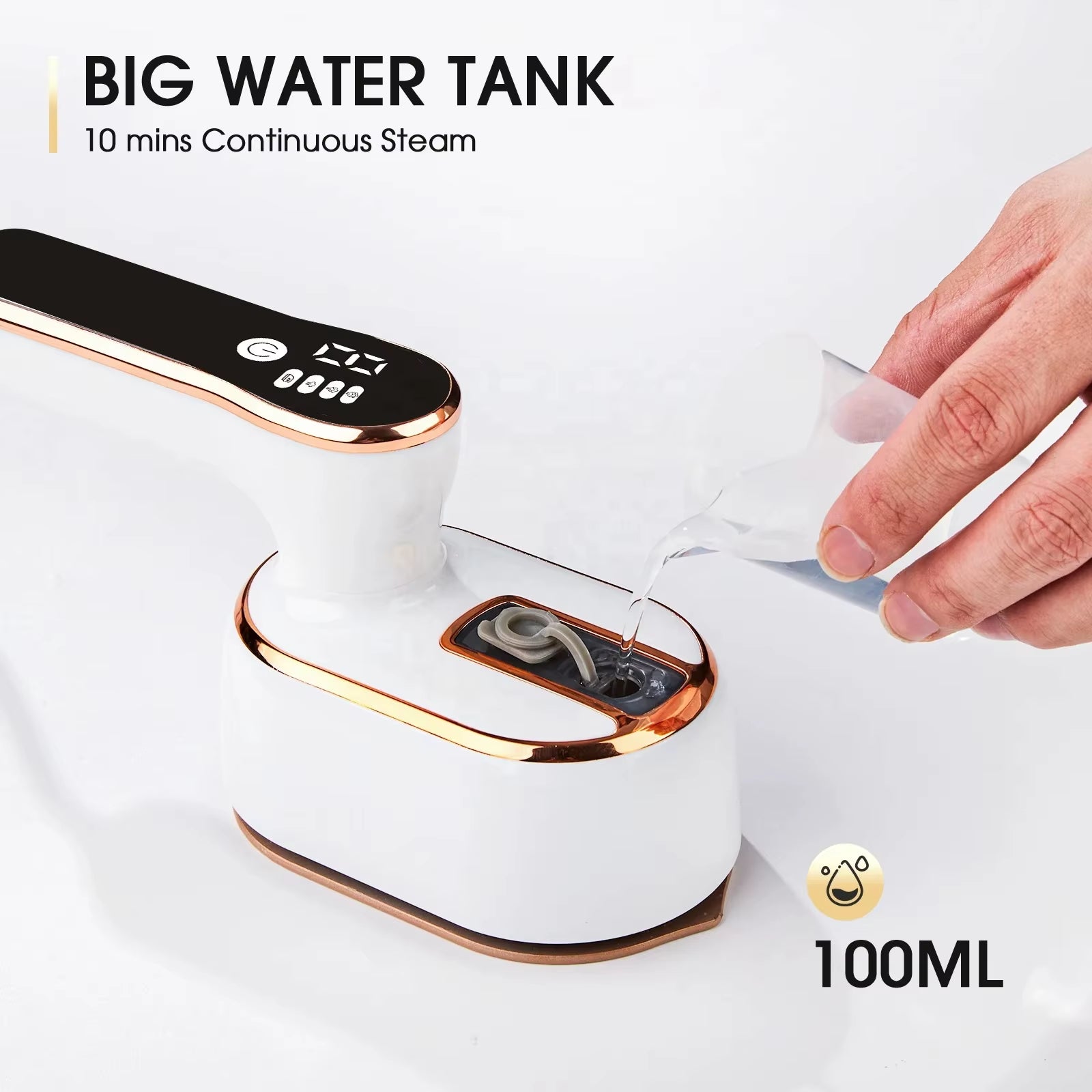 Introducing the PANCERKA Steamer Iron! This dual-use mini ironing machine is portable and handheld, perfect for travel. With three adjustable steam speeds, it tackles tough wrinkles effortlessly, keeping your clothes looking fresh anytime, anywhere!