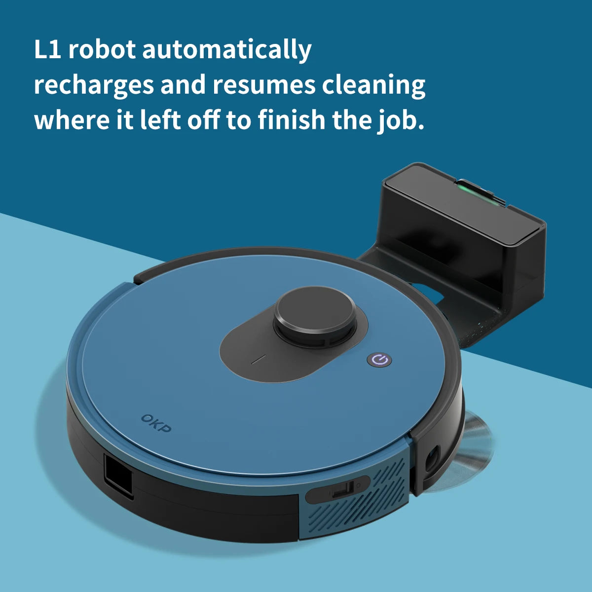 Lidar Robot Vacuum Cleaner 3800Pa Power Suction , Lidar Navigation Smart Home Appliance, Self-Charging, for Pet Hair,Carpet