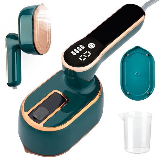 Introducing the PANCERKA Steamer Iron! This dual-use mini ironing machine is portable and handheld, perfect for travel. With three adjustable steam speeds, it tackles tough wrinkles effortlessly, keeping your clothes looking fresh anytime, anywhere!