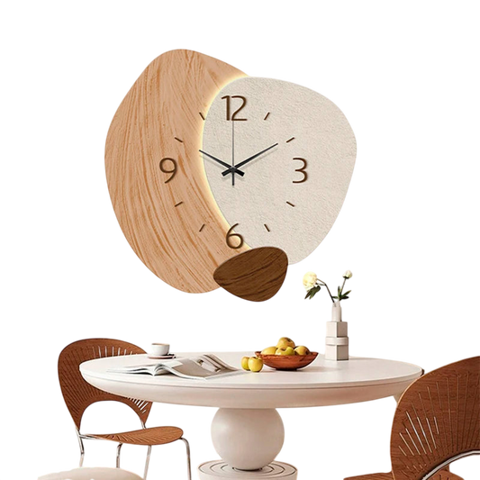 Upgrade your space with the Fashion LED Light Wall Clock! This stylish, luminous, silent quartz clock is perfect for living rooms. Enjoy a hole-free design and modern decor, attracting more buyers!