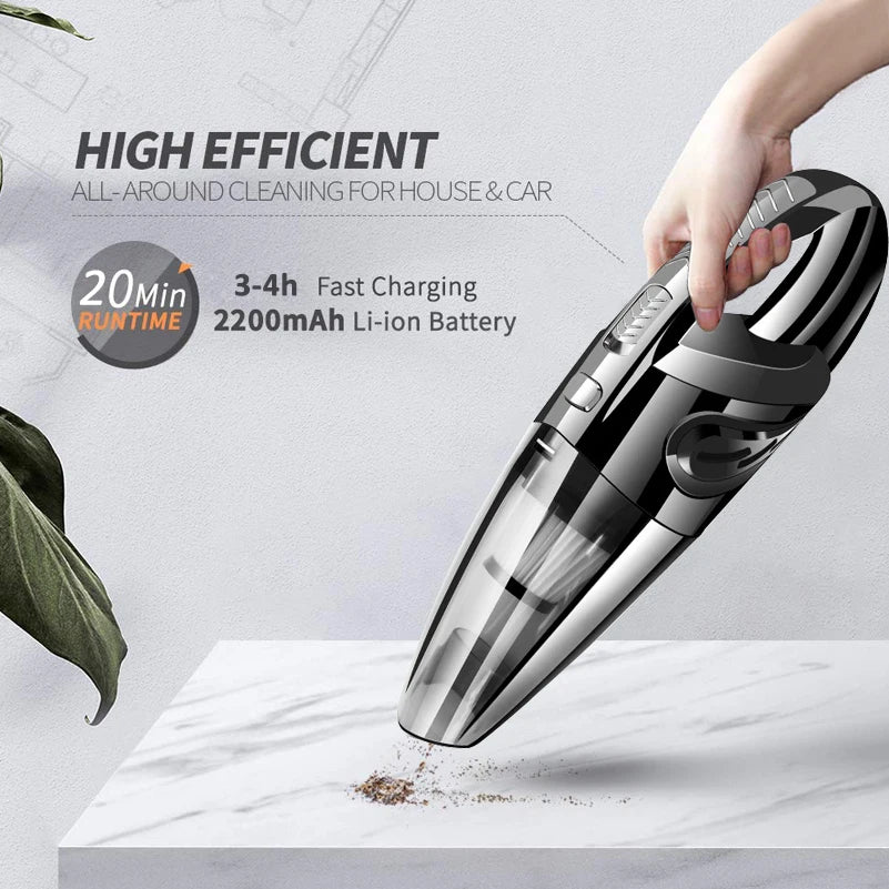 Wireless Vacuum Cleaner for Car Vacuum Cleaner Wireless Vacuum Cleaner Car Handheld Vaccum Cleaners Power Suction