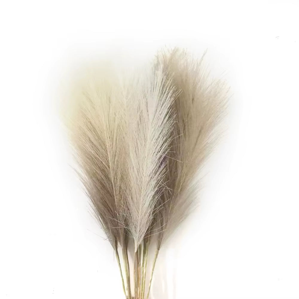 Enhance your decor with 6PCS artificial pampas grass! Perfect for DIY floral arrangements, weddings, or home and Christmas decorations. Elegant and long-lasting for any occasion!