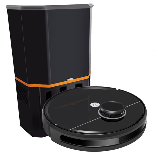 Industrial Vacuum Cleaner Robotic Vacuum and Mop with Self-Empty Base