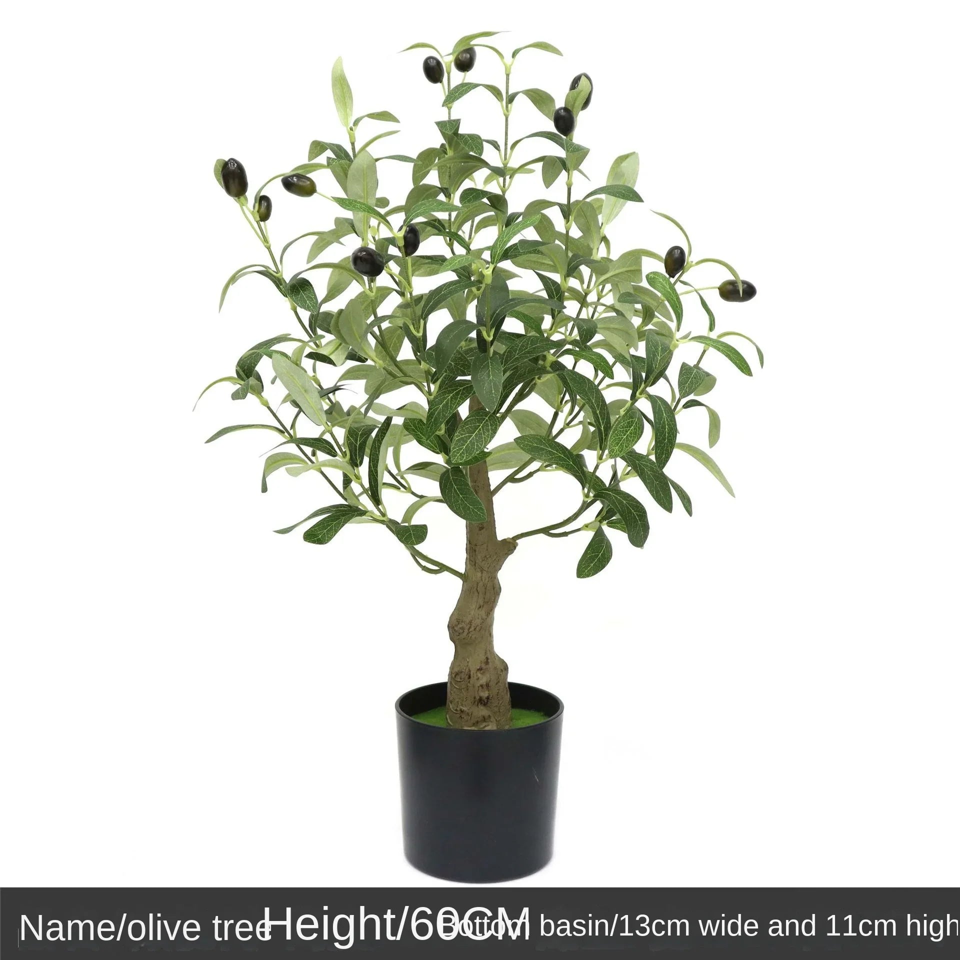 Trendy large artificial olive tree, perfect for home and garden decor. This faux green potted plant complements Nordic-style interiors, adding a touch of elegance and freshness to any space!