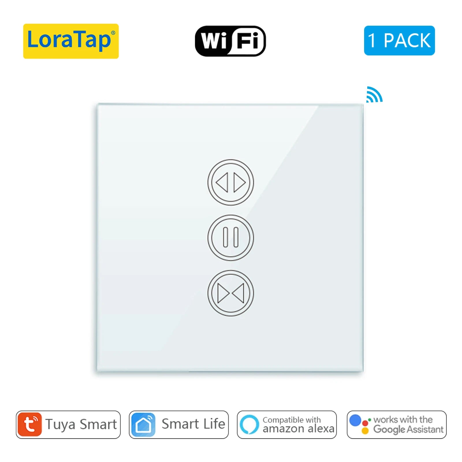 Transform your home with the Tuya Smart WiFi Curtain Blinds Switch! Control your roller shutters effortlessly via Google Home, Alexa, or the Smart Home app. Enjoy timer functions for added convenience!