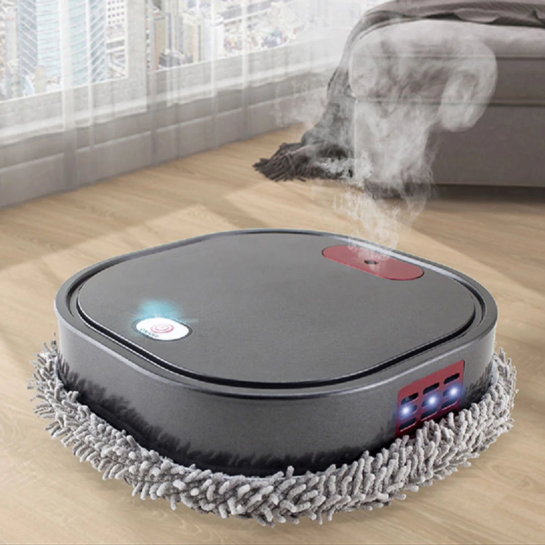Experience effortless cleaning with our Household Intelligent Mopping Robot! This versatile device sweeps, mops, and adapts to any surface, offering both dry and wet cleaning. Enjoy a spotless home with minimal effort!