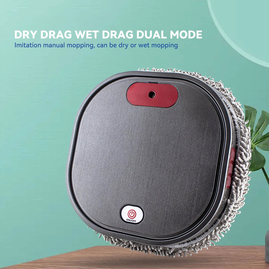 Experience effortless cleaning with our Household Intelligent Mopping Robot! This versatile device sweeps, mops, and adapts to any surface, offering both dry and wet cleaning. Enjoy a spotless home with minimal effort!