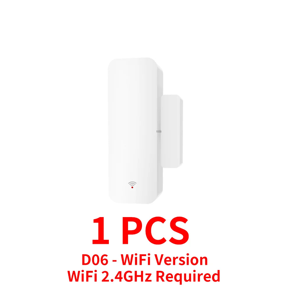 Enhance your security with the Tuya WiFi Zigbee Smart Door Sensor! Easily monitor door and window status with alerts for open/closed detection. Compatible with SmartLife, Google Home, and Alexa for seamless smart home integration!