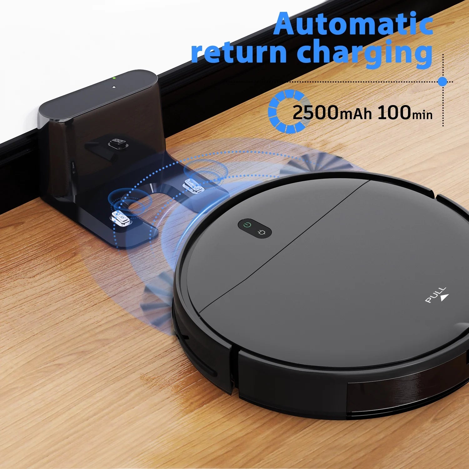 Robot Vacuum Cleaner, 2 in 1 Mop Combo for Pet Hair, Hard Floor