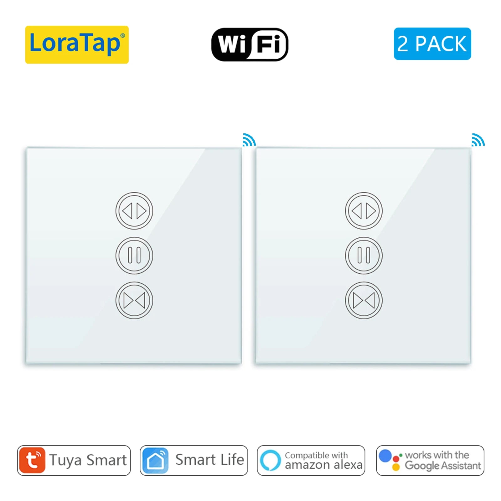 Transform your home with the Tuya Smart WiFi Curtain Blinds Switch! Control your roller shutters effortlessly via Google Home, Alexa, or the Smart Home app. Enjoy timer functions for added convenience!