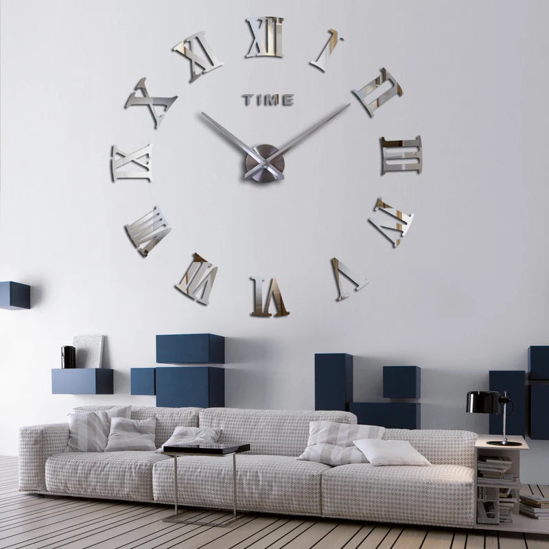 Special Offer Acrylic Mirror Wall Clock Diy Stickers Still Life Clocks Living Room Clocks Home Decoration Modern Quartz Watch