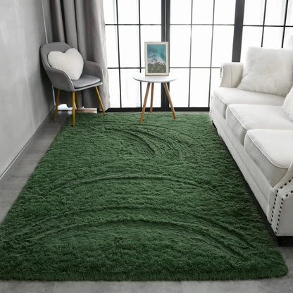 Fluffy Rugs for Bedroom Fuzzy Area Rugs for Living Room Soft Kids Carpet Non Slip Rugs for Hardwood Floors Room Decor