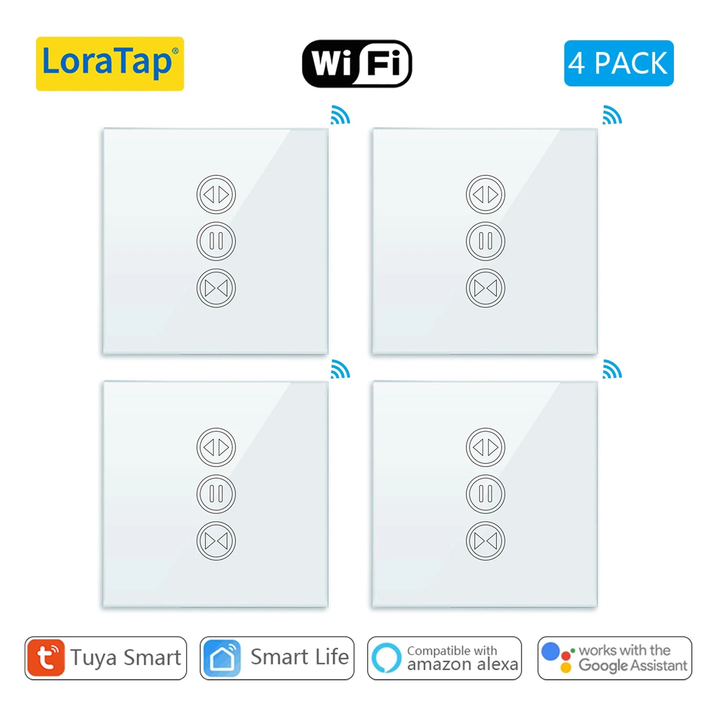 Transform your home with the Tuya Smart WiFi Curtain Blinds Switch! Control your roller shutters effortlessly via Google Home, Alexa, or the Smart Home app. Enjoy timer functions for added convenience!