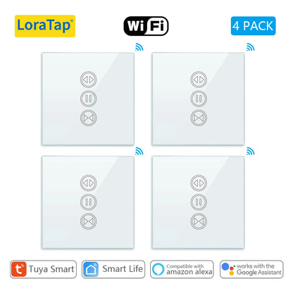 Transform your home with the Tuya Smart WiFi Curtain Blinds Switch! Control your roller shutters effortlessly via Google Home, Alexa, or the Smart Home app. Enjoy timer functions for added convenience!