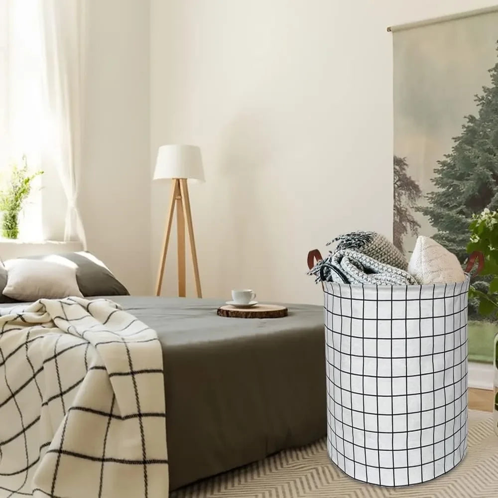 1Pc Dirty Clothes Basket Laundry Basket Portable for Toy Clothing Storage Bucket Waterproof Laundry Organizer