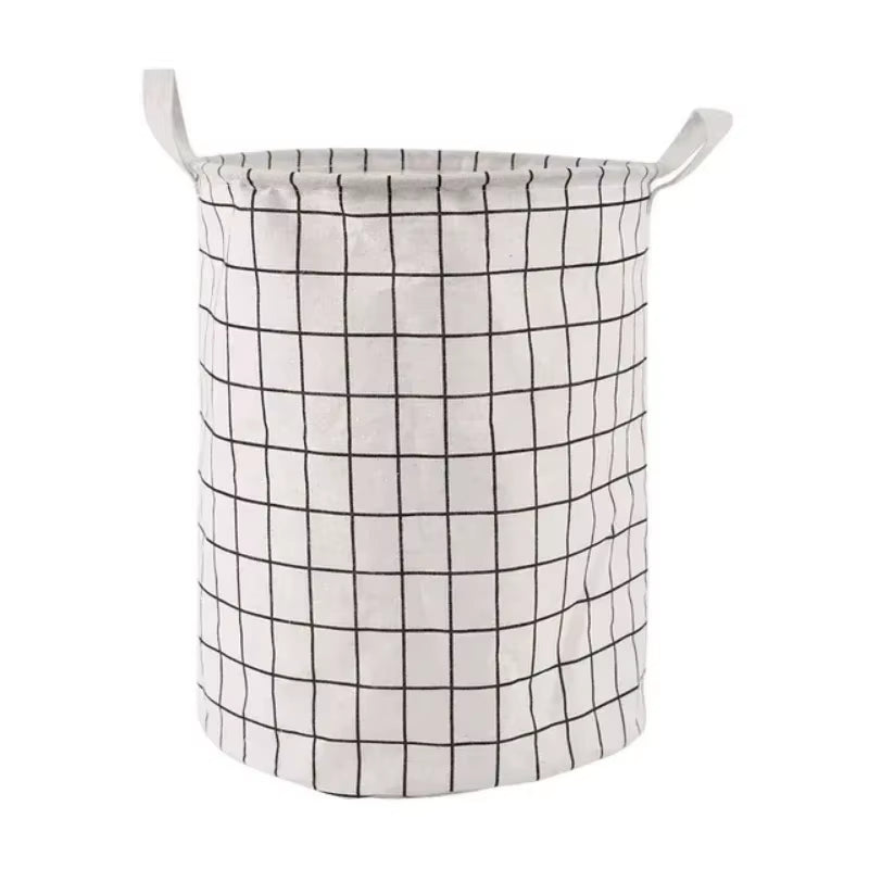 Household Dirty Clothe Basket Large Collapsible Laundry Basket Foldable Waterproof Bathroom Laundry Organizer Toy Storage Bucket