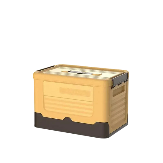Discover the ultimate foldable storage box organizer perfect for home, camping, cars, or dorms! This portable, collapsible container features sturdy handles for easy transport. Ideal for decluttering and versatile storage solutions!