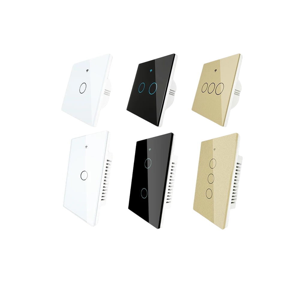 Upgrade your home with our Zigbee Wall Touch Smart Light Switch! Compatible with Smart Life/Tuya, it works seamlessly with Alexa and Google. Choose between neutral and no-neutral options for versatile installation!