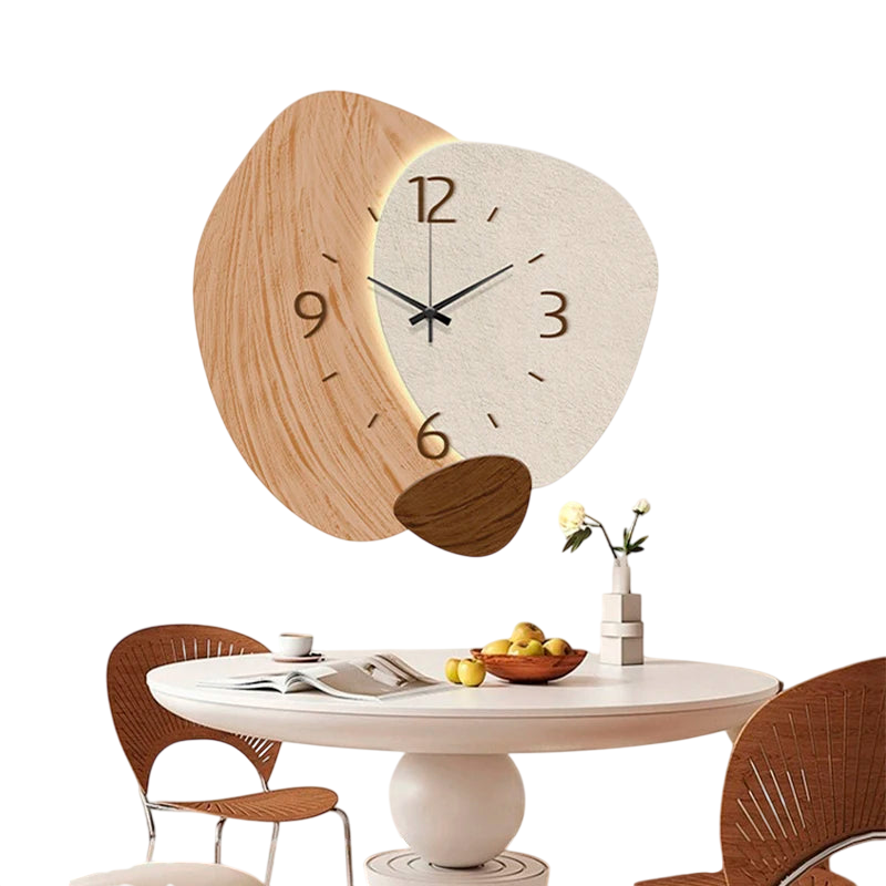 Upgrade your space with the Fashion LED Light Wall Clock! This stylish, luminous, silent quartz clock is perfect for living rooms. Enjoy a hole-free design and modern decor, attracting more buyers!