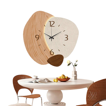 Upgrade your space with the Fashion LED Light Wall Clock! This stylish, luminous, silent quartz clock is perfect for living rooms. Enjoy a hole-free design and modern decor, attracting more buyers!