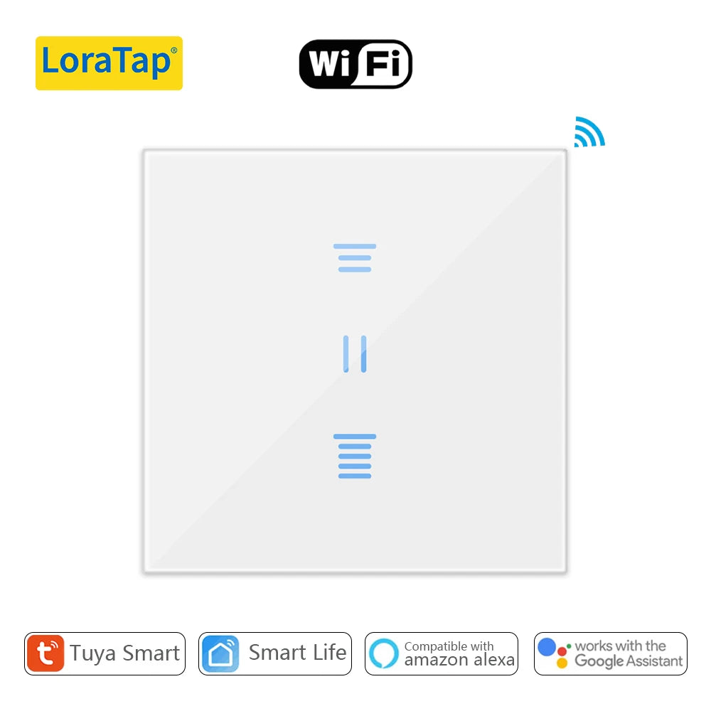 Transform your home with the Tuya Smart WiFi Curtain Blinds Switch! Control your roller shutters effortlessly via Google Home, Alexa, or the Smart Home app. Enjoy timer functions for added convenience!