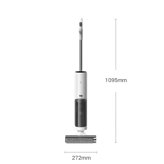 Discover the XIAOMI Cordless Floor Scrubber 4C! This anti-tangle wet & dry vacuum cleaner features an automatic cleaning roller brush, making floor maintenance effortless. Enjoy a spotless home with advanced technology!