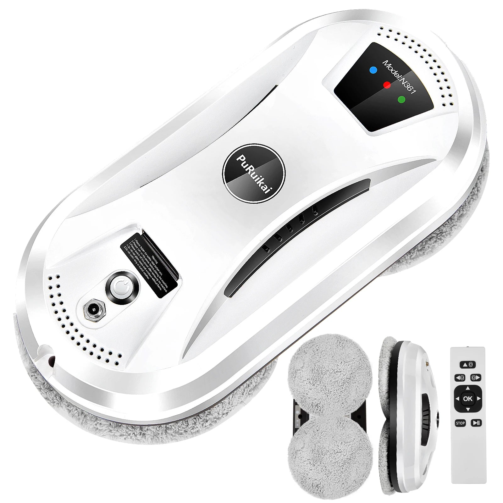 Meet the Puruikai Window Cleaning Robot! This smart vacuum cleaner offers one-key operation for effortless glass and wall cleaning. Enjoy spotless windows without the hassle—order now!