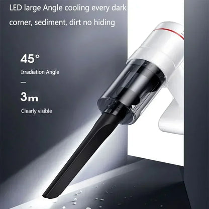 Discover the Xiomi 95000Pa Electric Handheld Vacuum Cleaner! This powerful cordless sweeper is perfect for home and car use. With a metal strainer and portable design, cleaning has never been easier. Order yours today!