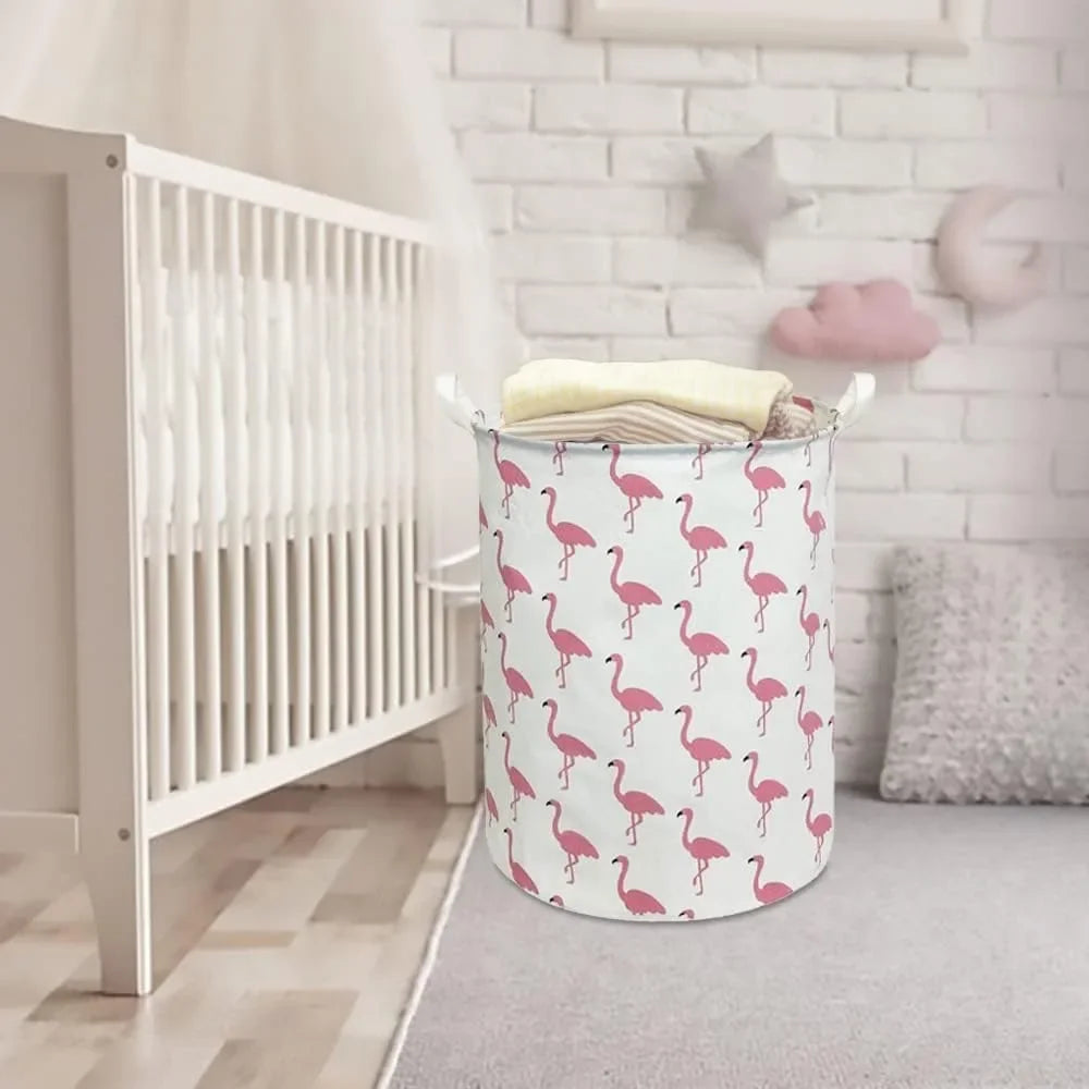 1Pc Dirty Clothes Basket Laundry Basket Portable for Toy Clothing Storage Bucket Waterproof Laundry Organizer