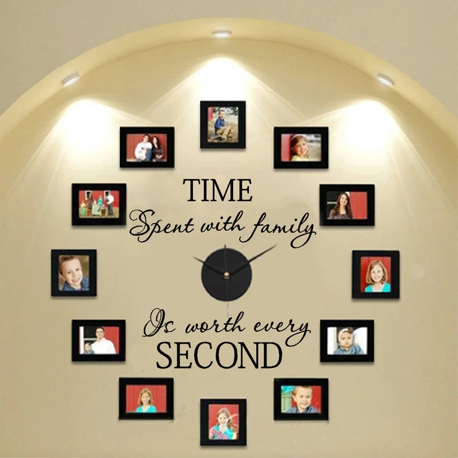 Transform your space with our Modern Home Wall Decal! This stylish family wall sticker adds a contemporary touch to your decor, enhancing any room without the need for photo frames. Perfect for living rooms, bedrooms, and more!