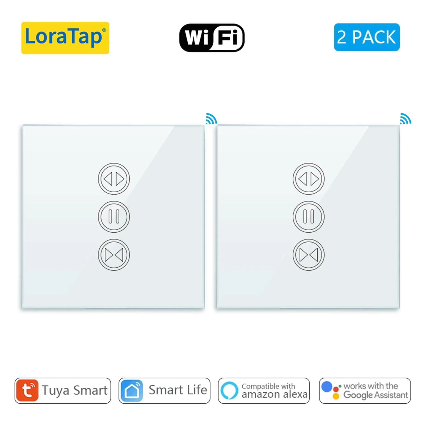 Transform your home with the Tuya Smart WiFi Curtain Blinds Switch! Control your roller shutters effortlessly via Google Home, Alexa, or the Smart Home app. Enjoy timer functions for added convenience!