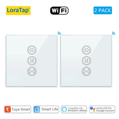 Transform your home with the Tuya Smart WiFi Curtain Blinds Switch! Control your roller shutters effortlessly via Google Home, Alexa, or the Smart Home app. Enjoy timer functions for added convenience!